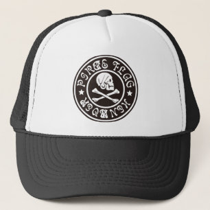 PIRATE_FLAG TRUCKER HAT