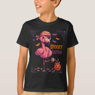 Pirate flamingo arrr halloween costume men women T-Shirt