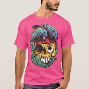 Pirate Funny Pirate Skeleton T-Shirt