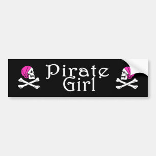Pirate Girl Sticker