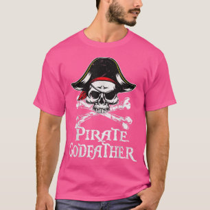 Pirate Godfather Family Halloween Costume  T-Shirt