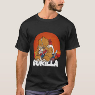 Pirate Gorilla  T-Shirt