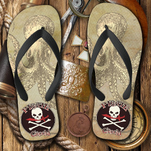 Pirate Groom Jandals