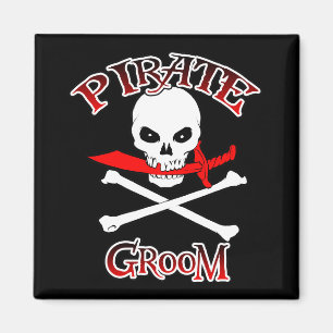 Pirate Groom Magnet
