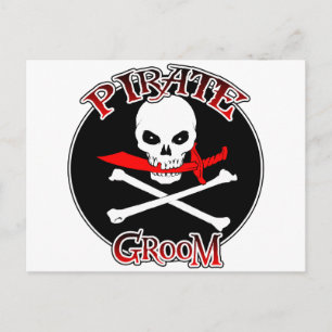 Pirate Groom Postcard