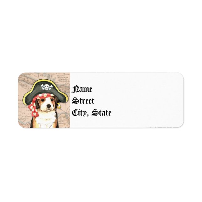 Pirate Hat Beagle (Front)