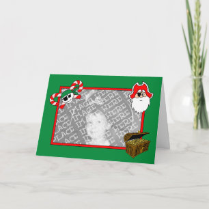 Pirate Holiday Card Template (Design#2)