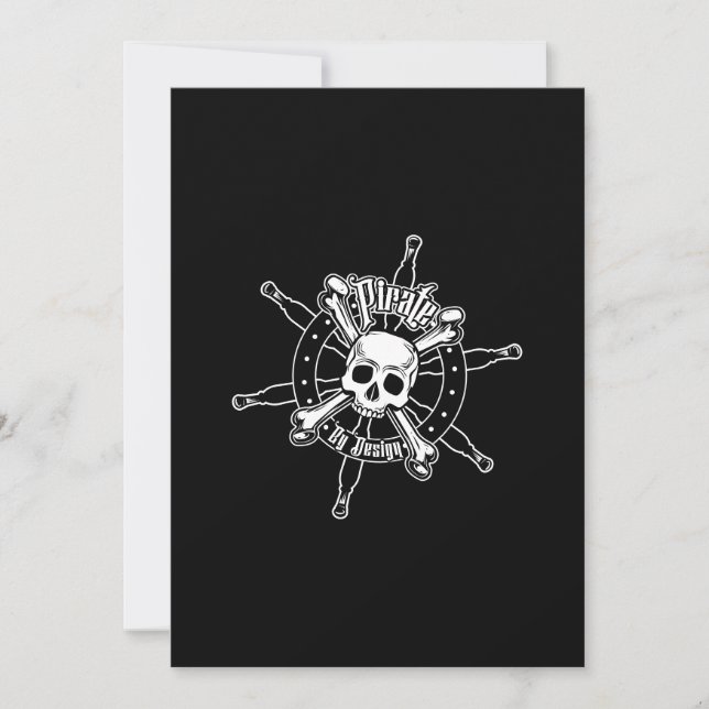 Pirate Invitation (Front)