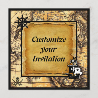 Pirate Invitations