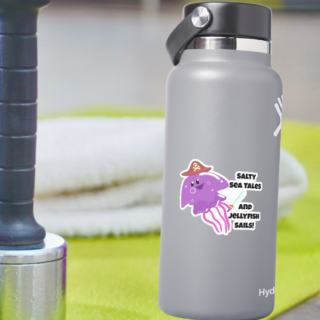 Pirate Jellyfish Adventure Sticker (Creator Uploaded)
