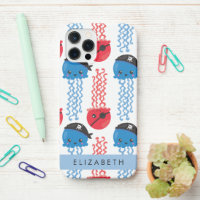 Pirate Jellyfish, Jellyfish Pattern, Your Name