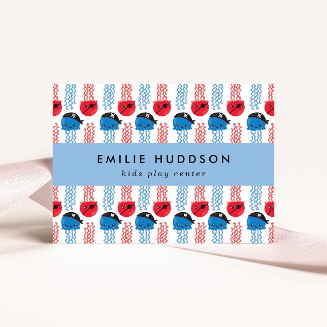 Pirate Jellyfish, Play Centre, Activity Centre Business Card (Creator Uploaded)