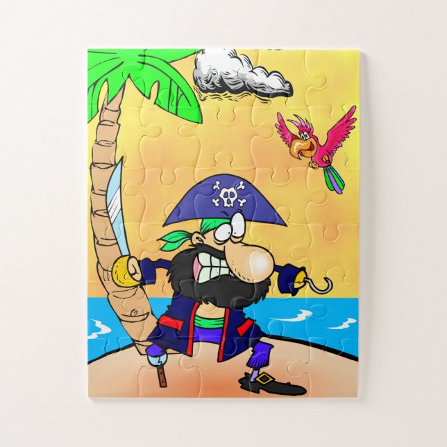 Pirate Jigsaw Puzzle (Vertical)