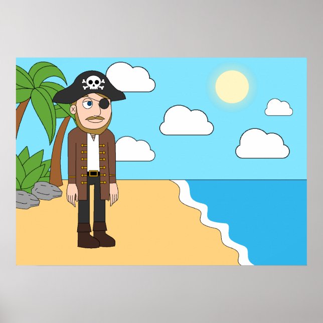 Pirate Joey Nigro Poster (Front)