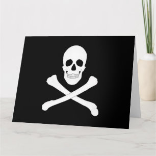 Pirate (Jolly Roger) Flag Card