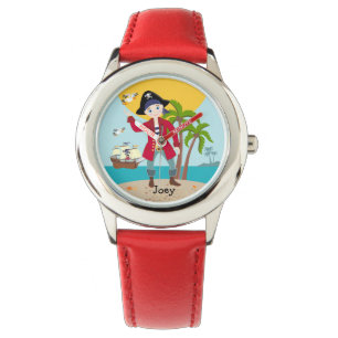 Pirate kid birthday party watch
