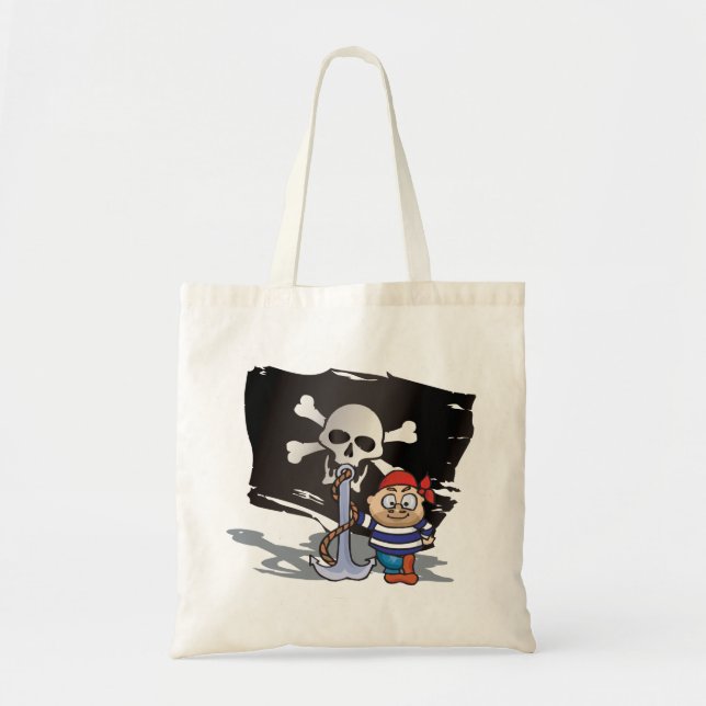 Pirate Kid Tote Bag (Front)