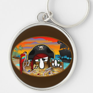 Pirate Kilroy Keychain
