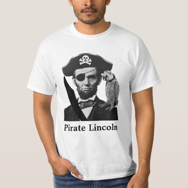 Pirate Lincoln T-Shirt (Front)