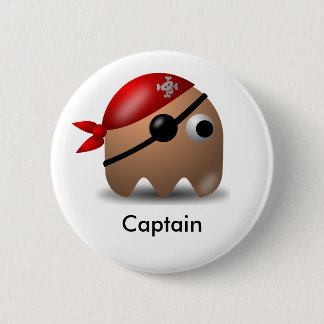 Pirate_Magnet1 6 Cm Round Badge