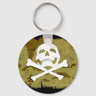 Pirate Map #1 Key Ring