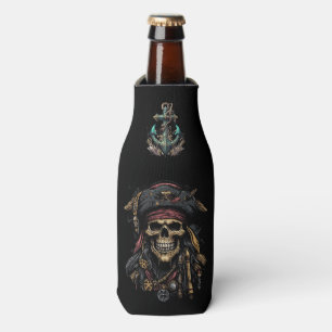 Pirate Mascot Bottle Cooler