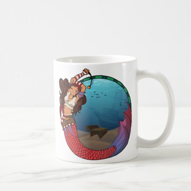 Pirate Mermaid Mug (Right)