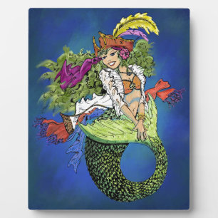 Pirate Mermaid Plaque