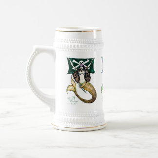 Pirate Mermaid Tankard/Stein ~ by Kat Walker Beer Stein