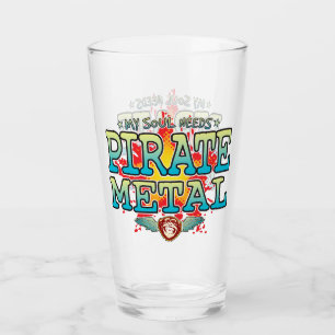 Pirate Metal Soul Glass Tumbler