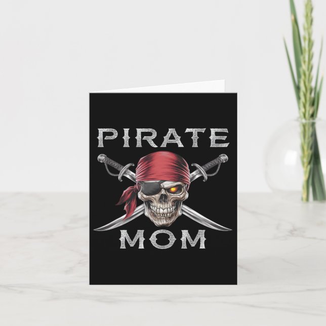 Pirate Mum  Card (Front)
