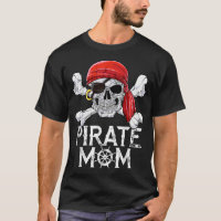 Pirate Mum Jolly Roger Flag Skull  Crossbones 