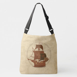 Pirate Mystery Ship Crossbody Bag