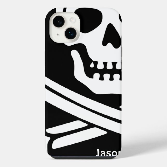 Pirate Name Template iPhone Case (Back)