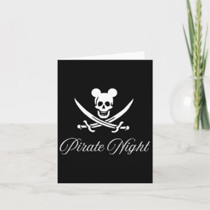 Pirate Night! Matching Family Cruise Tees! Skull A Card