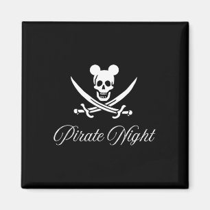 Pirate Night! Matching Family Cruise Tees! Skull A Magnet