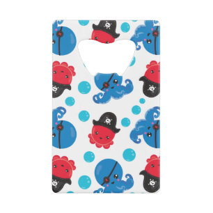 Pirate Octopus, Octopus Pattern, Sea Animals