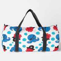 Pirate Octopus, Octopus Pattern, Sea Animals