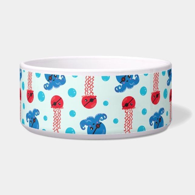 Pirate Octopus, Pirate Jellyfish, Sea Animals (Front)