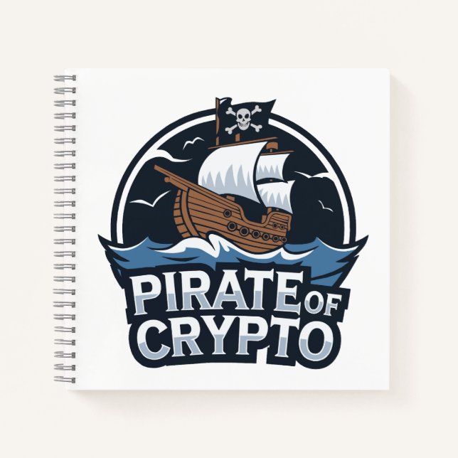 Pirate of Crypto Notebook (Front)