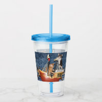 Pirate of the Cat-i-bian - Cat Acrylic Tumbler