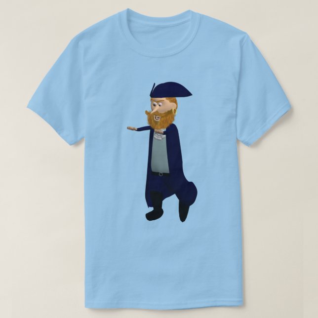 Pirate Papa T-shirt (Design Front)
