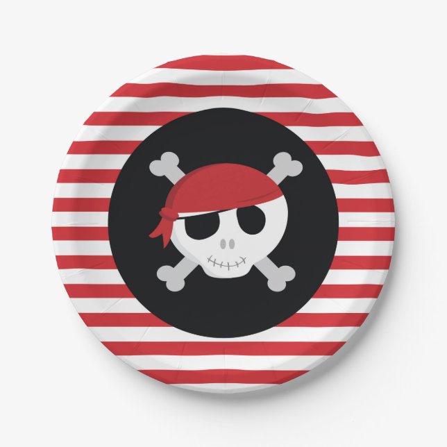 Pirate Paper Plates (Front)