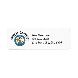 Pirate Parrot Label