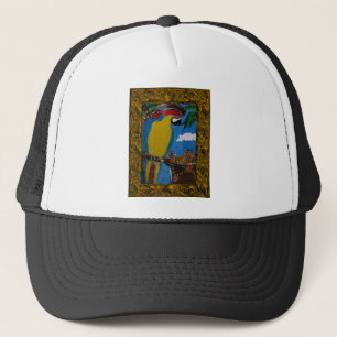 Pirate Parrot Trucker Hat