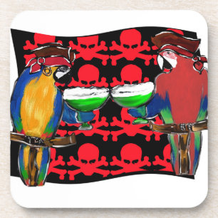 Pirate Parrots Coaster
