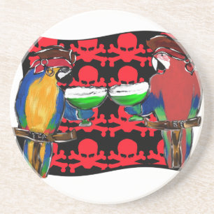 Pirate Parrots Coaster