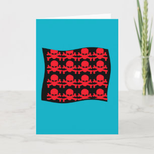 PIRATE PARROTS HOLIDAY CARD