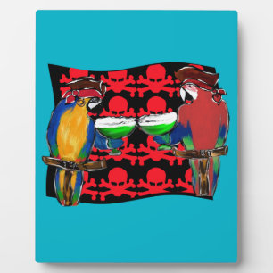 Pirate Parrots Plaque