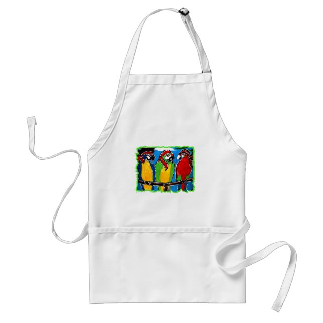 PIRATE PARROTS STANDARD APRON (Front)